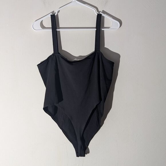 H&M Black Tank Cami Bodysuit Women's Size XL - Picture 2 of 6